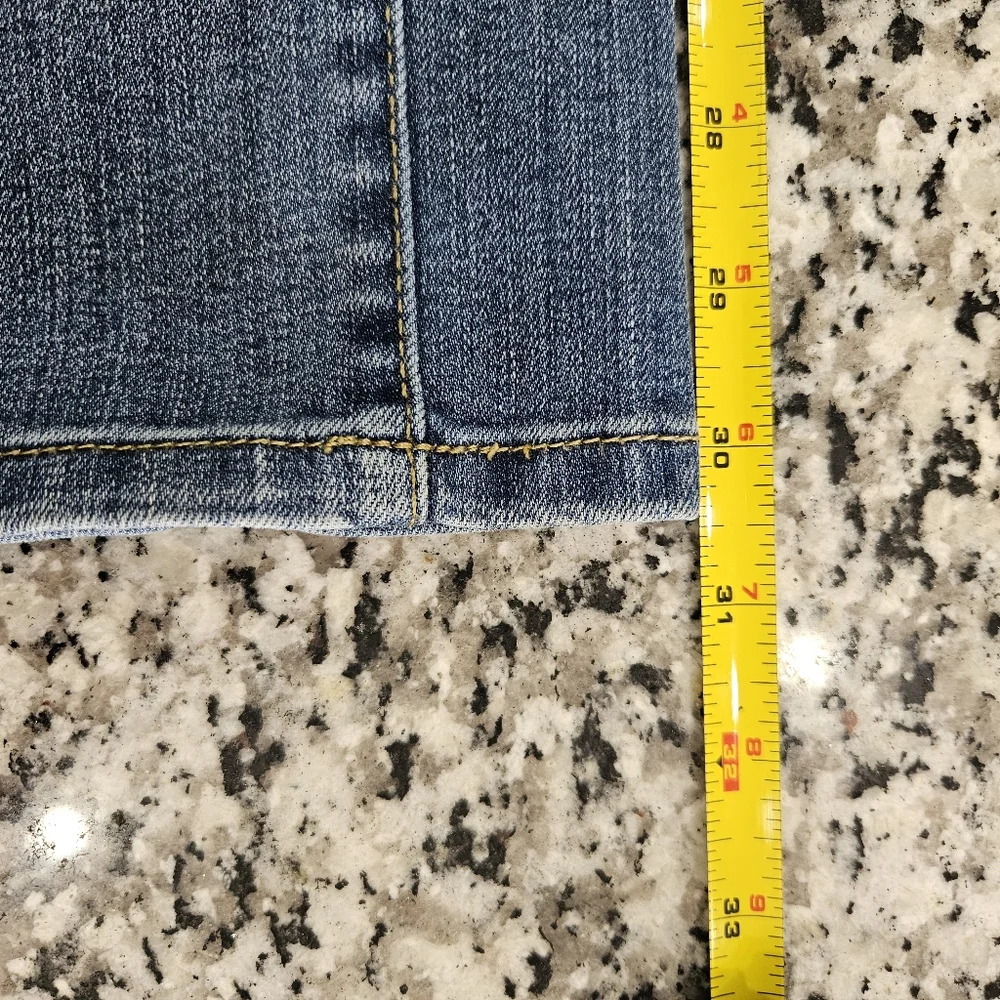 Massimo mid-rise Straight blue jeans - Picture 8 of 9